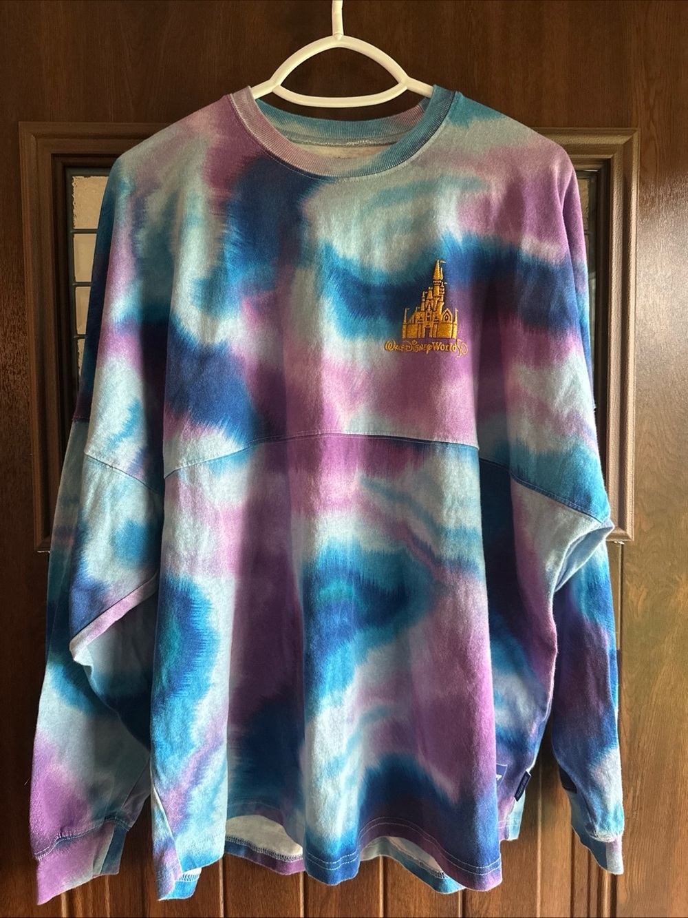 Walt Disney World 50th Anniversary Tie-Dye Spirit Jersey - Blue & Purple